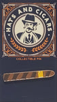 Barber Pole Cigar Pin